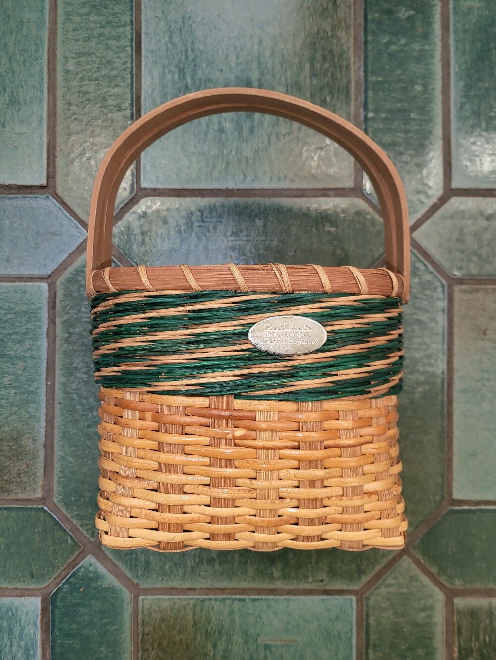 Vintage Bath & Body Works Handmade & Heartfelt Woven Basket